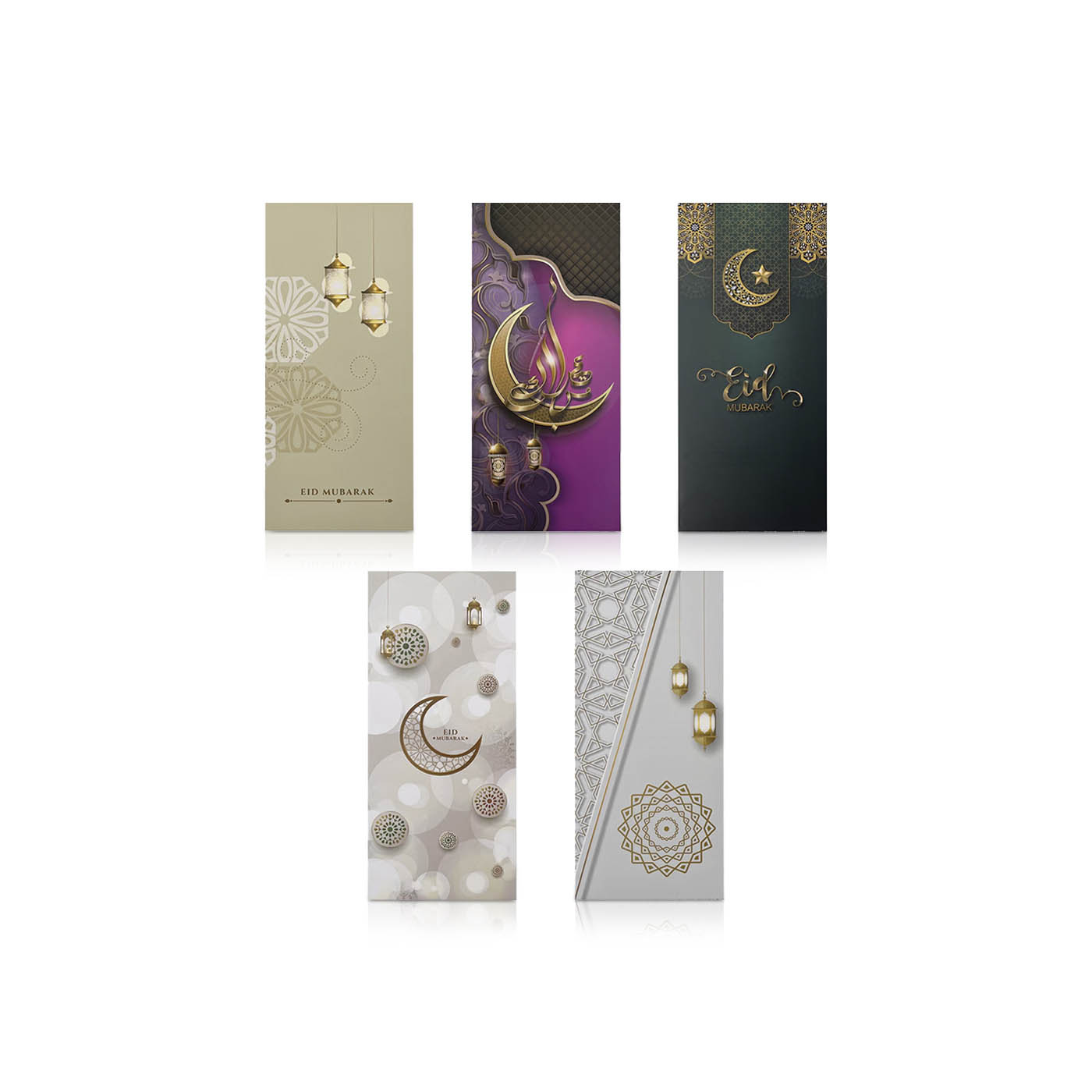 Party Magic Eid Mubarak Assorted Envelopes 10s