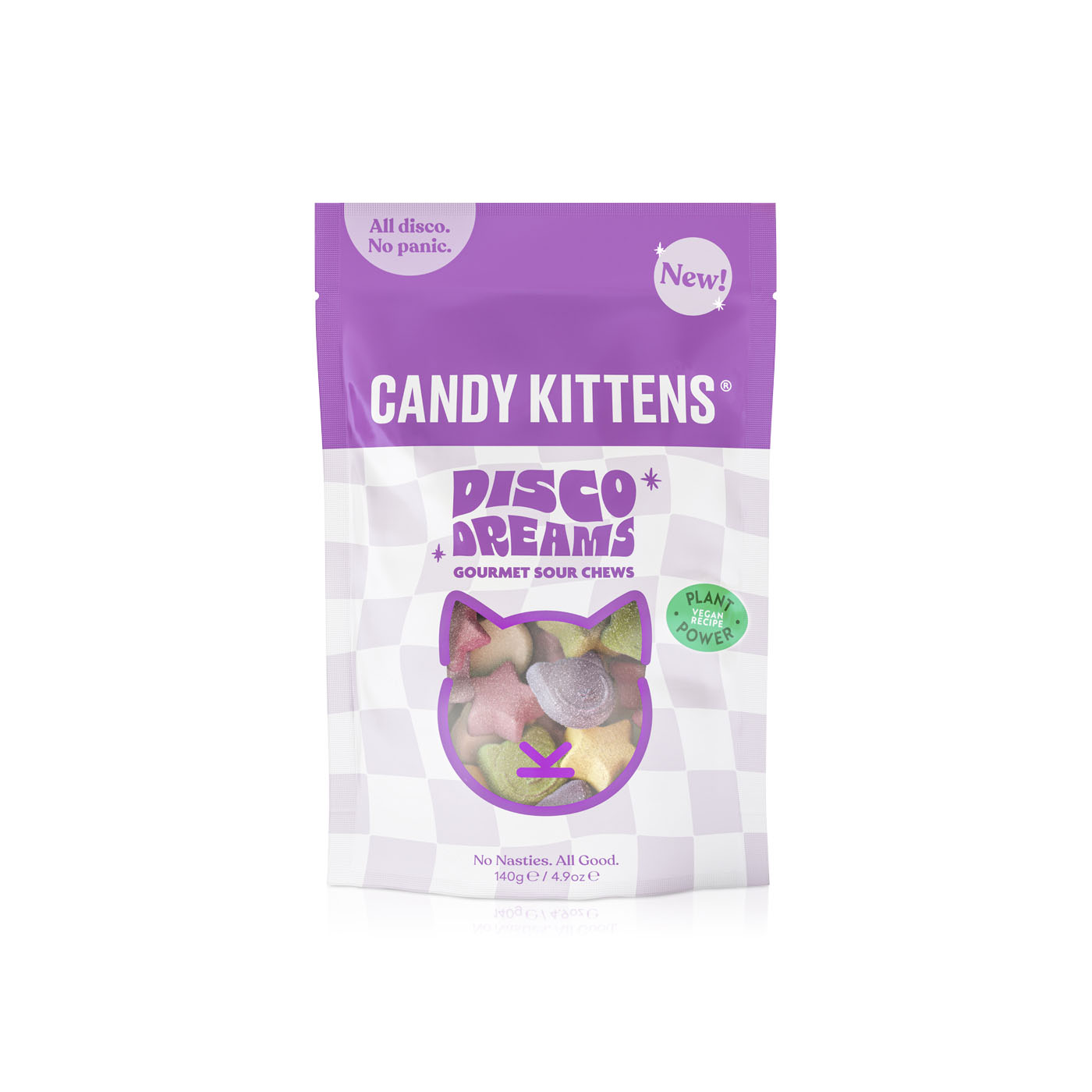Candy Kittens Disco Dreams Vegan Gourmet Sour Chews 140g