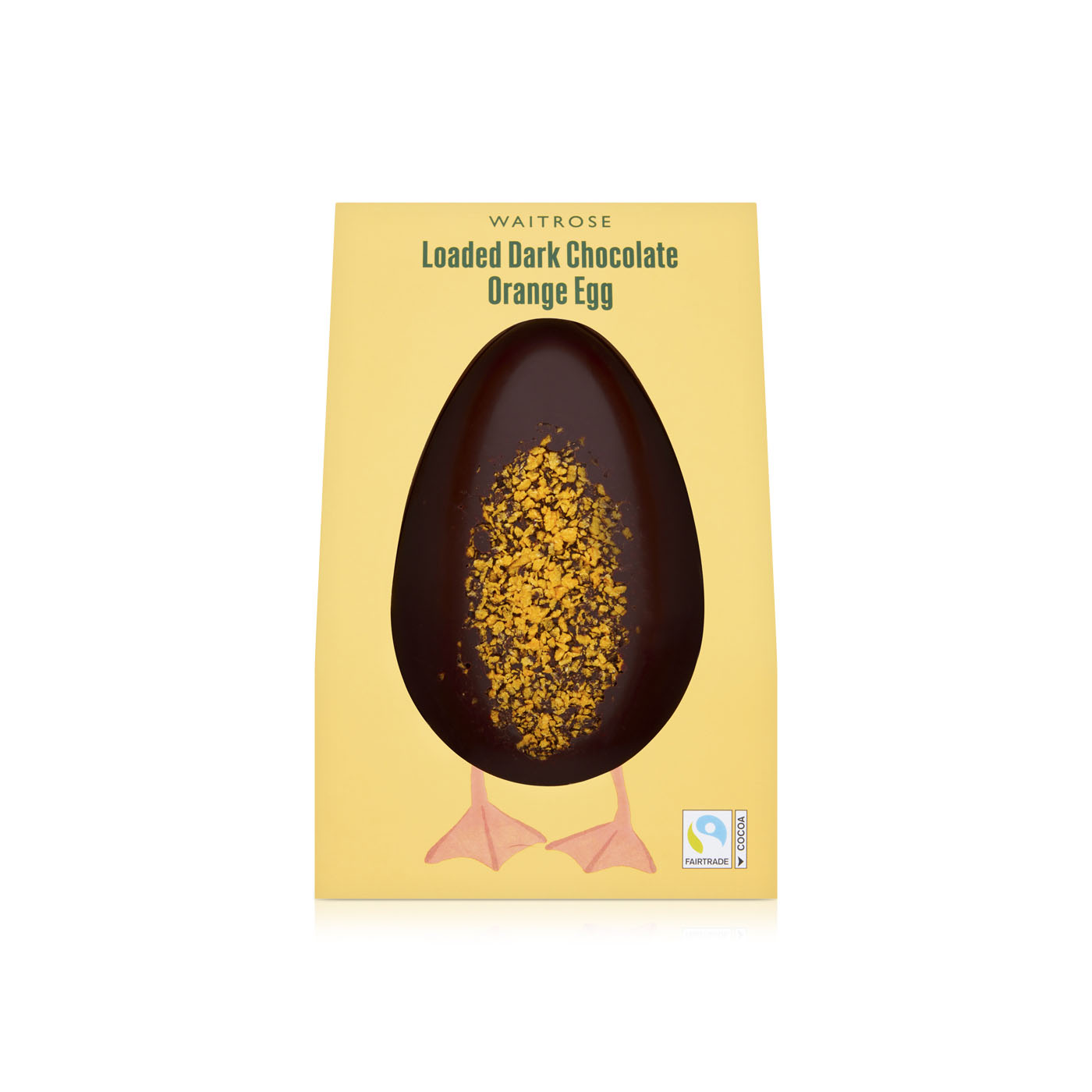 Waitrose Loaded Dark Chocolate Orange Egg 195g