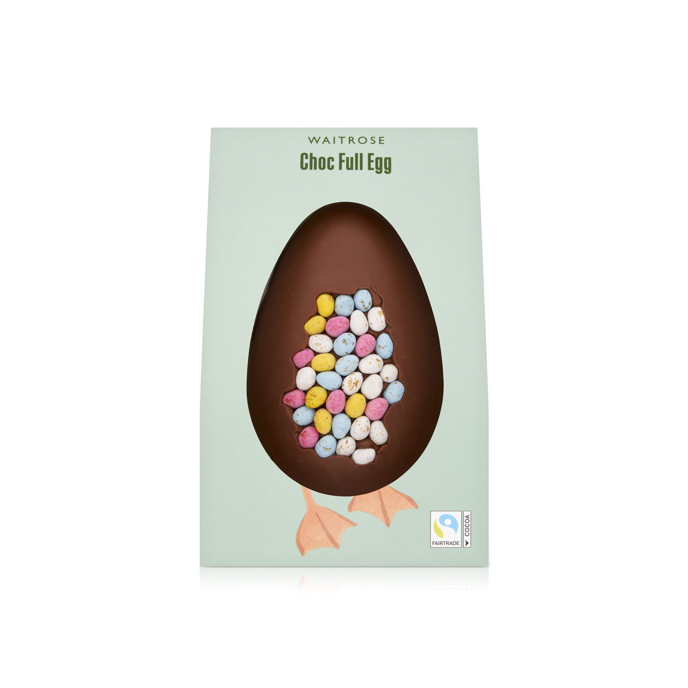 Waitrose Choc Full Egg Chocolate 215g