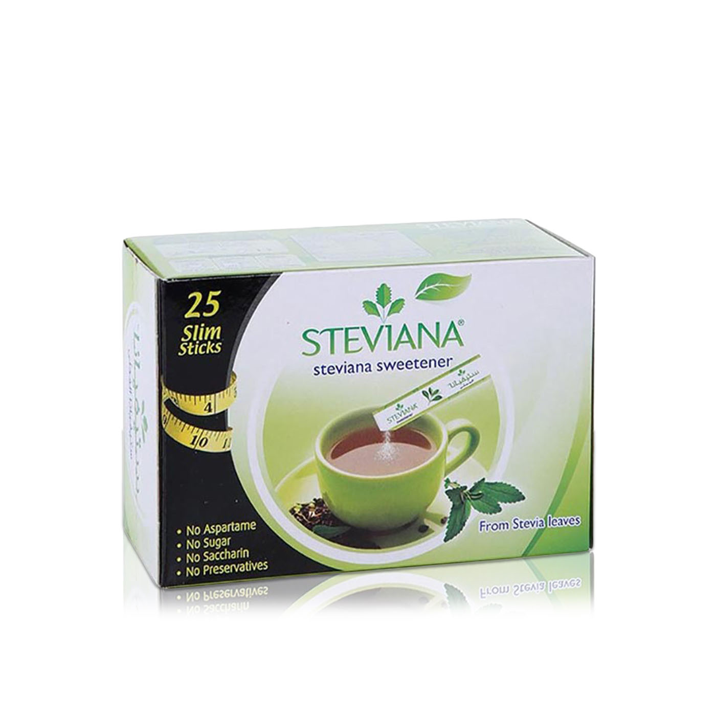 Steviana Sweetener 25 Slim Sticks 37.5g