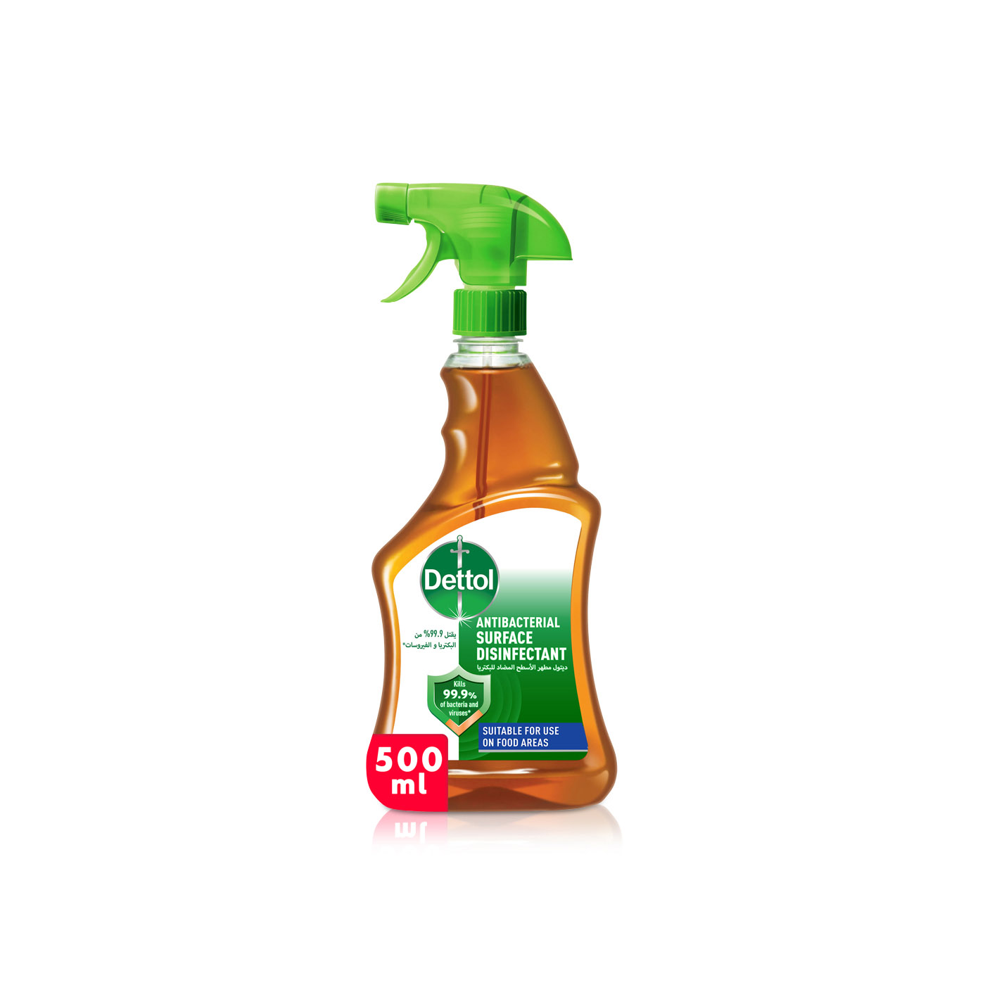 Dettol Original Anti-Bacterial Surface Disinfectant Spray Bottle 500ml