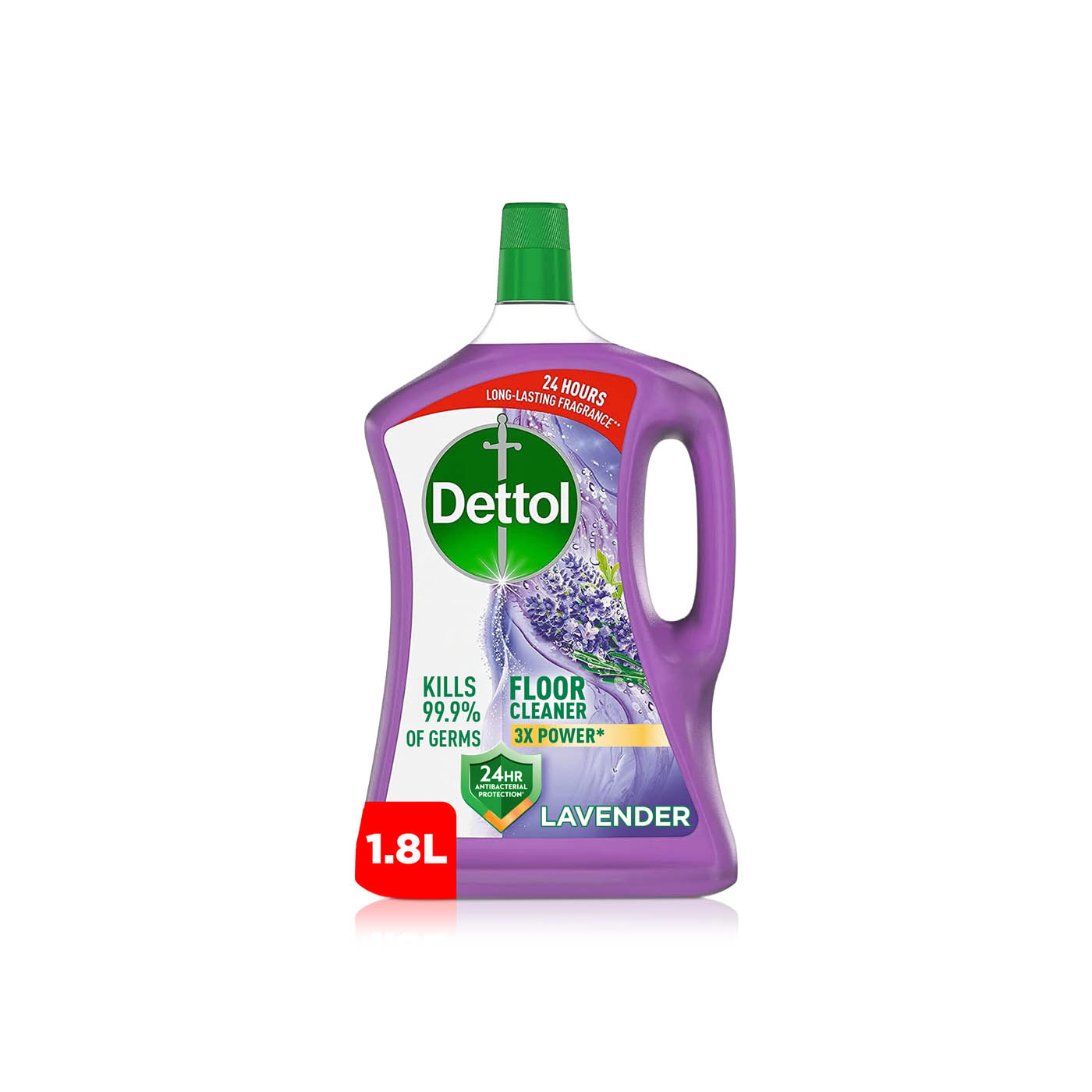 Dettol Antibacterial Lavender Scent Floor Cleaner 1.8L