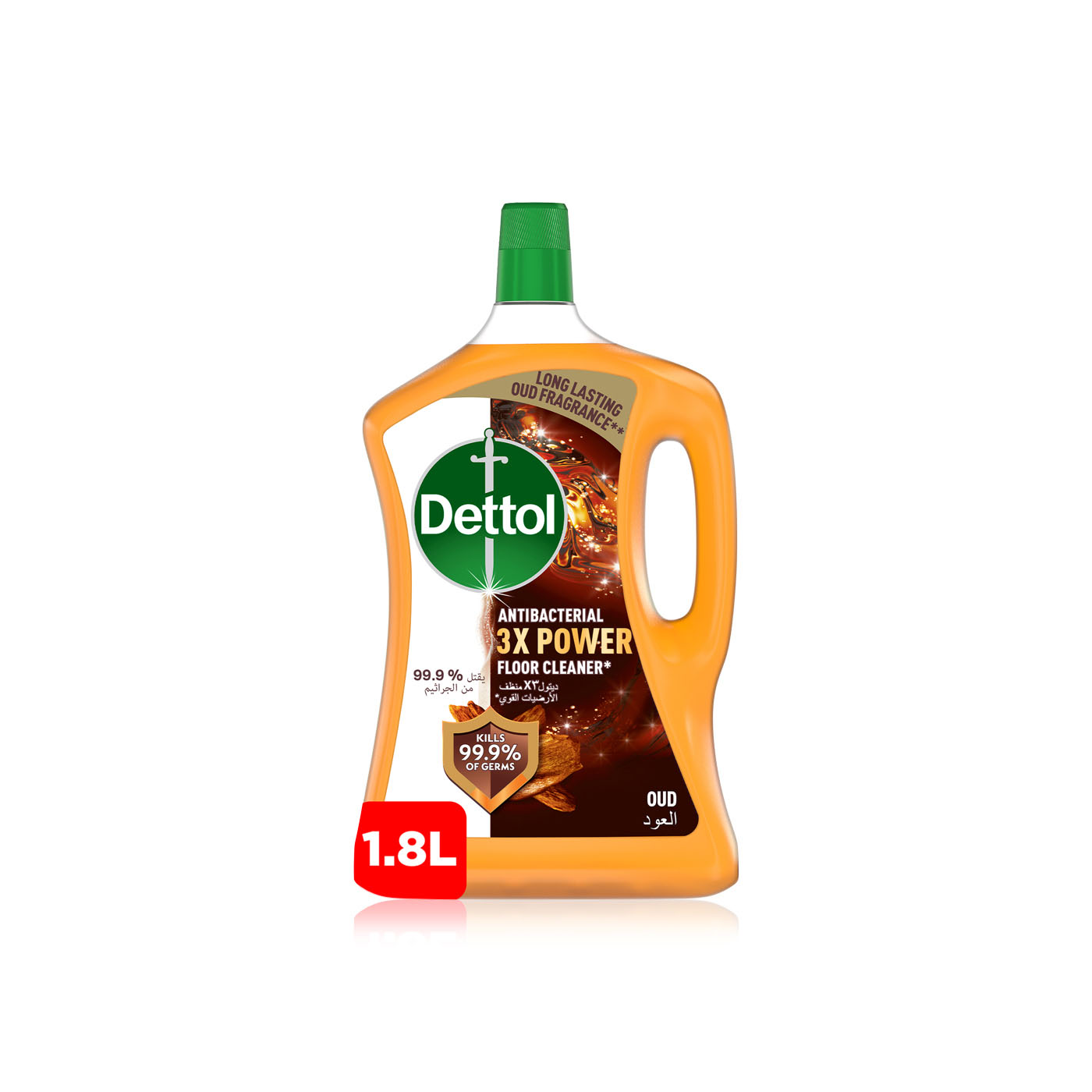 Dettol Antibacterial Oud Scent Floor Cleaner 1.8L