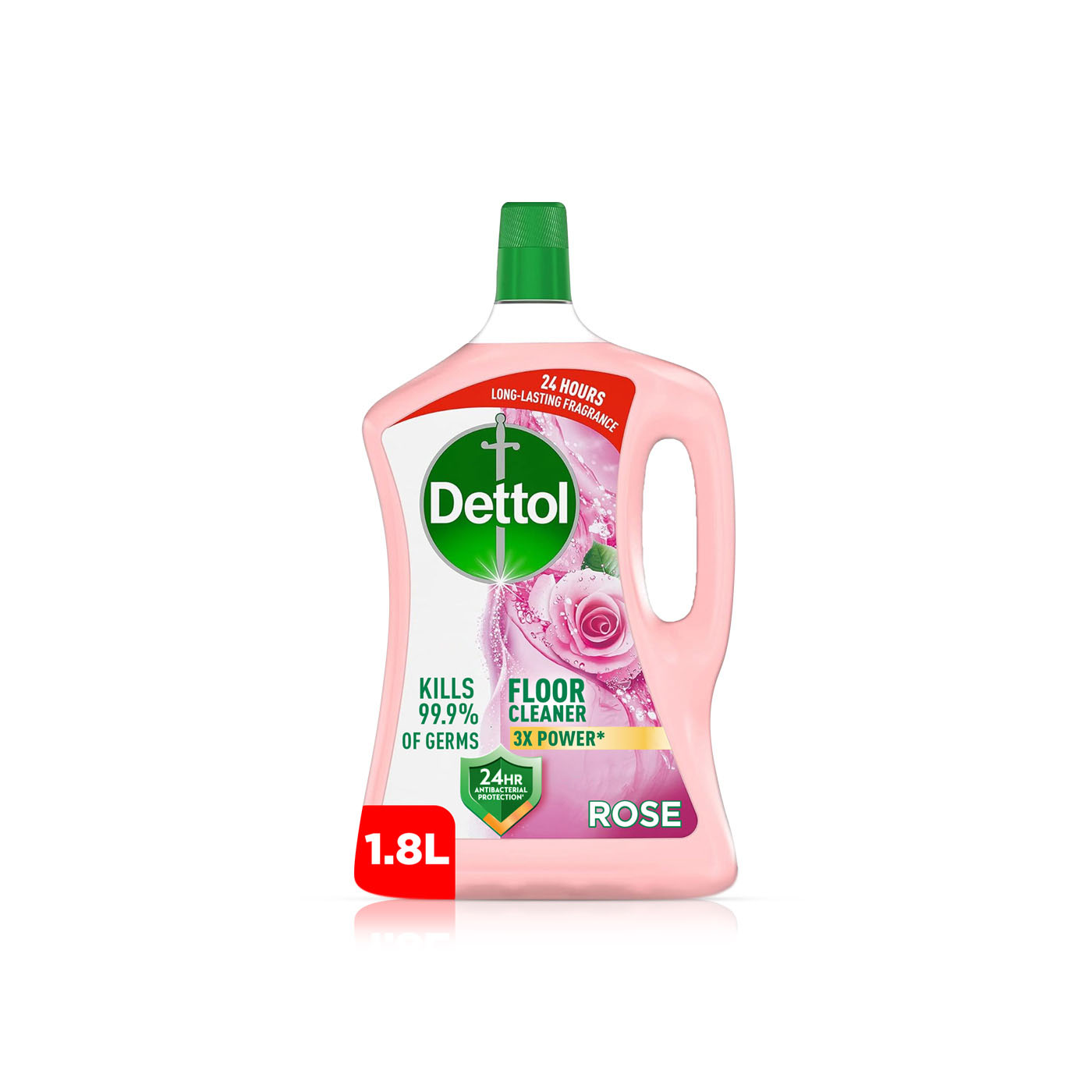 Dettol Antibacterial Rose Scent Floor Cleaner 1.8L