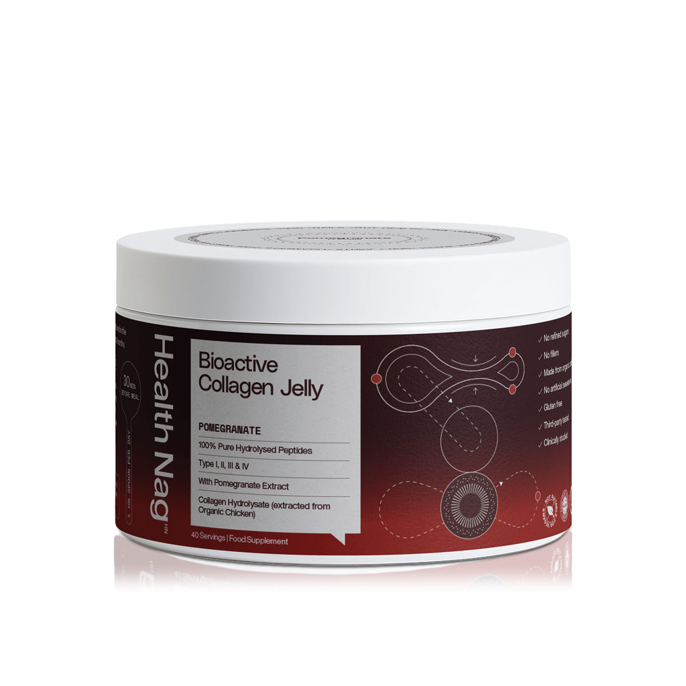 Health Nag Collagen Pomegranate Men 400g