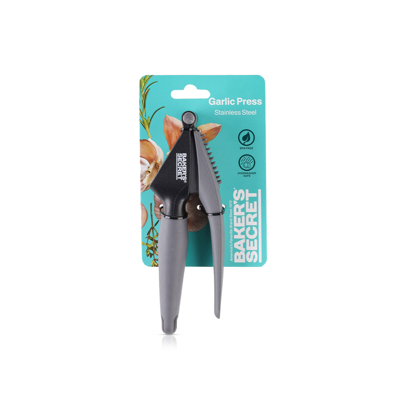 Baker's Secret Garlic Press Stainless Steel