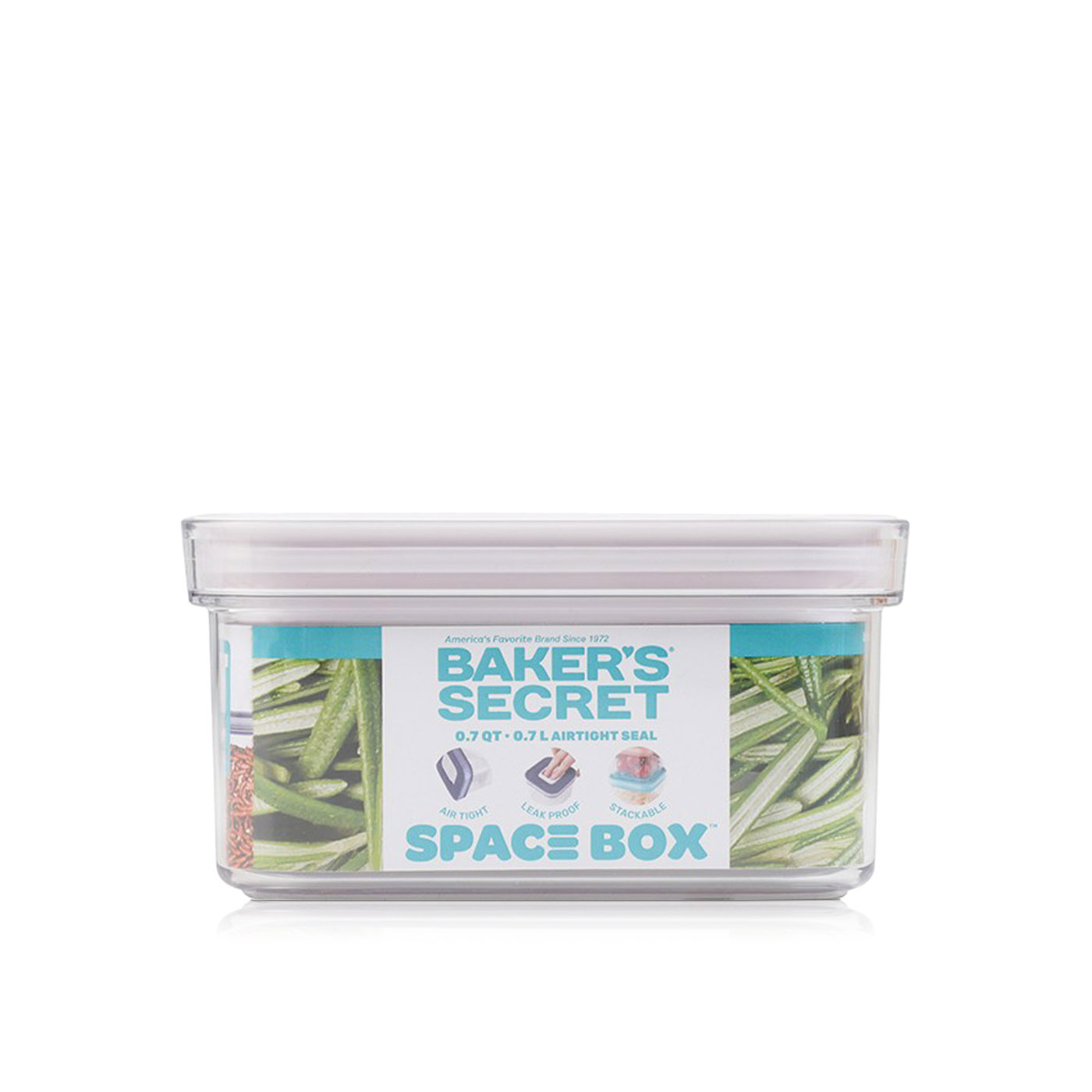 Baker's Secret Rectangular Airtight Container 0.7L