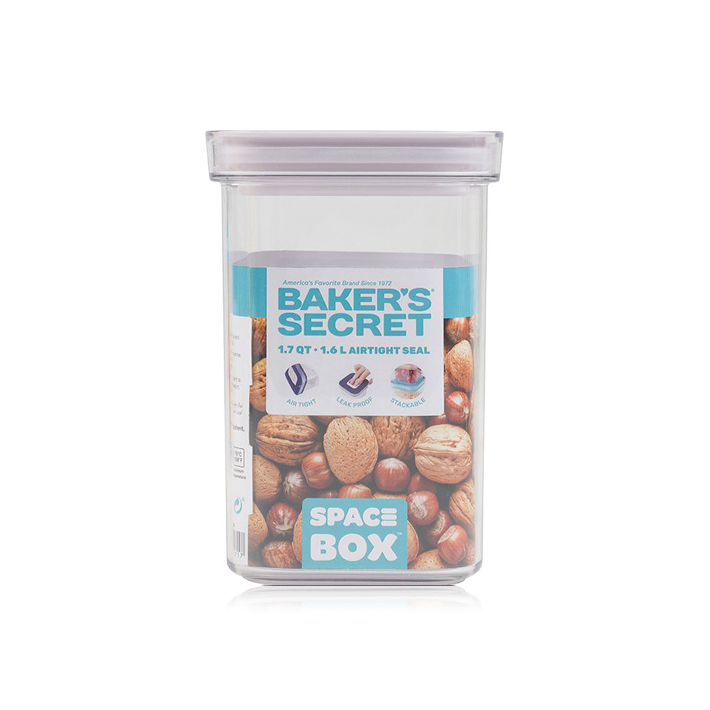 Baker's Secret Rectangular Airtight Container 1.6L
