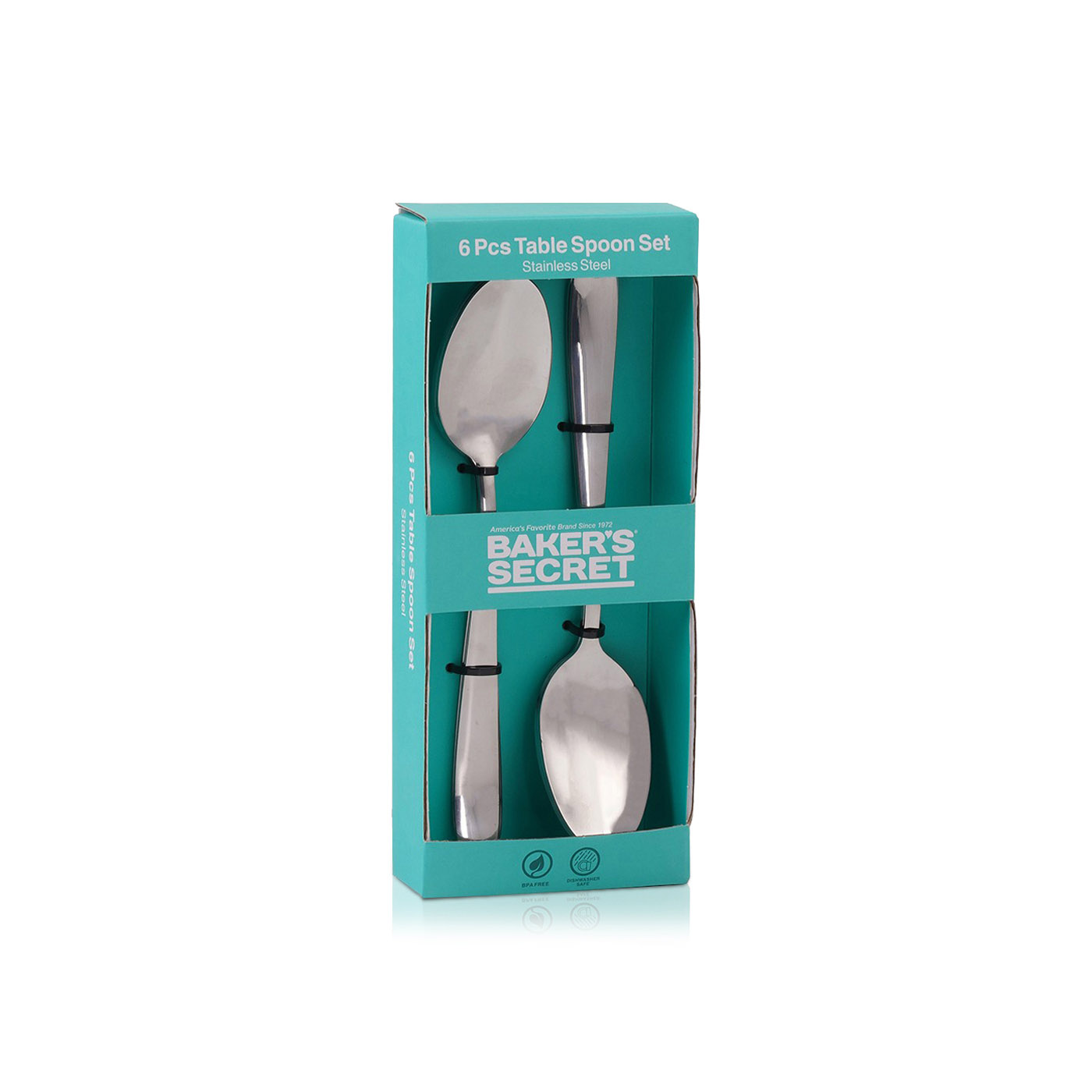 Baker's Secret Stainless Steel Dinner Spoon Set x 6