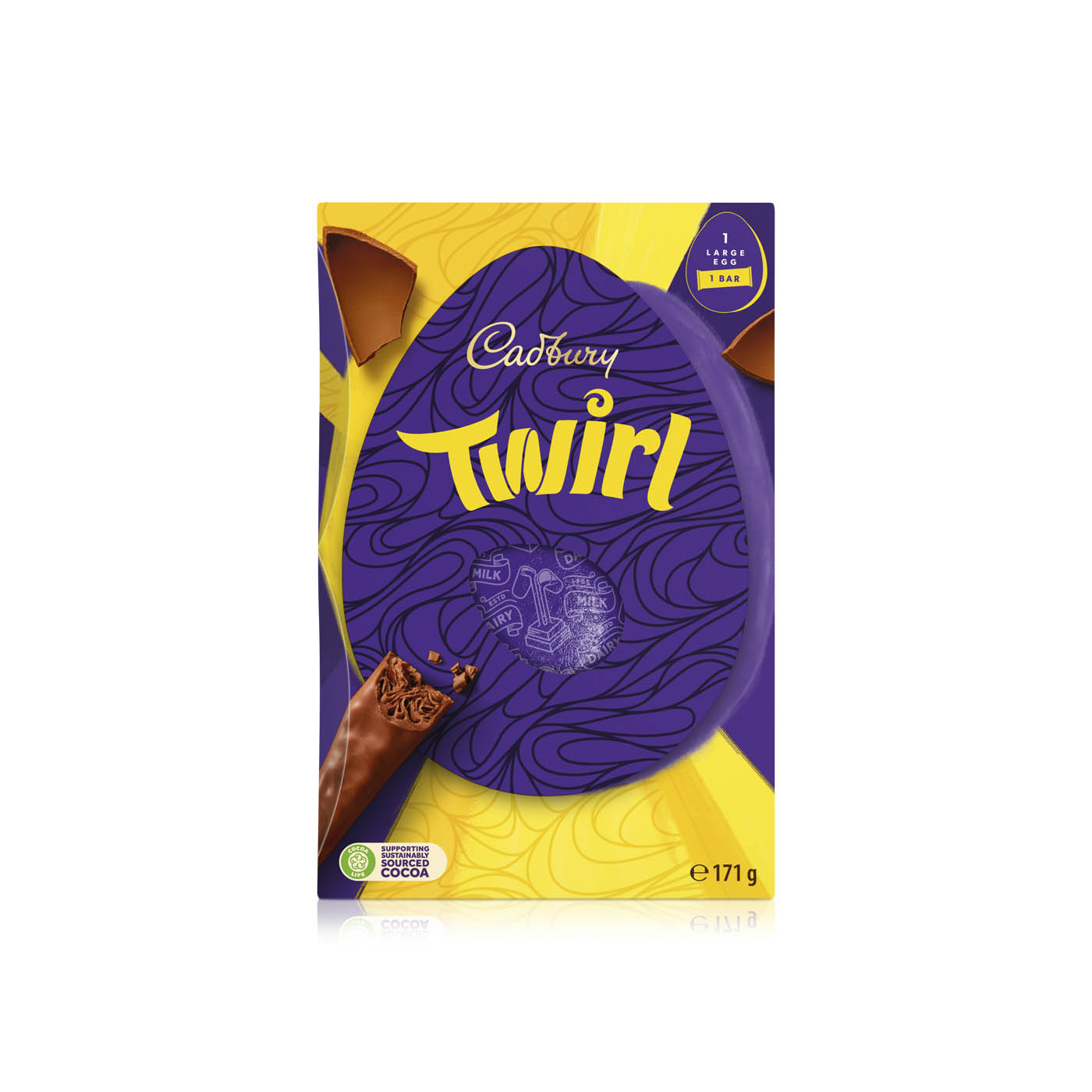 Cadbury Twirl Chocolate Egg 171g