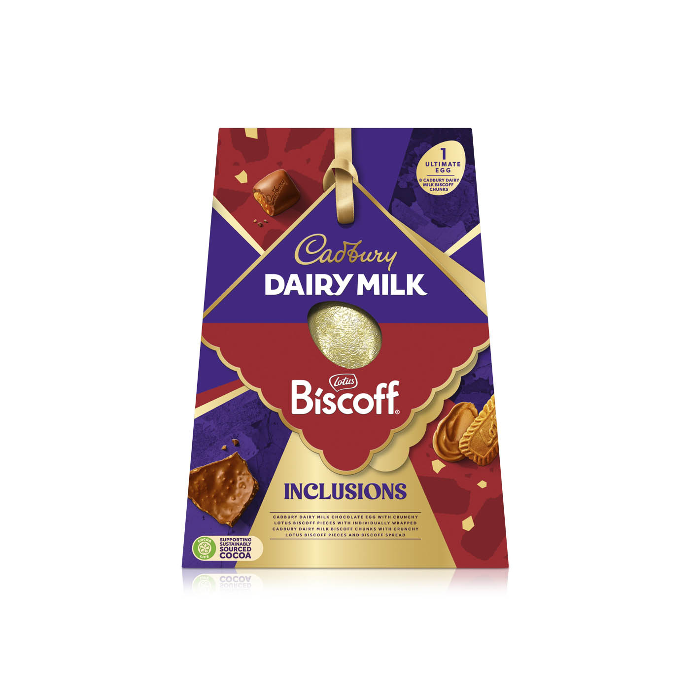 Cadbury Dairy Milk Biscoff Ultimate Chocolate Easter Egg 368g