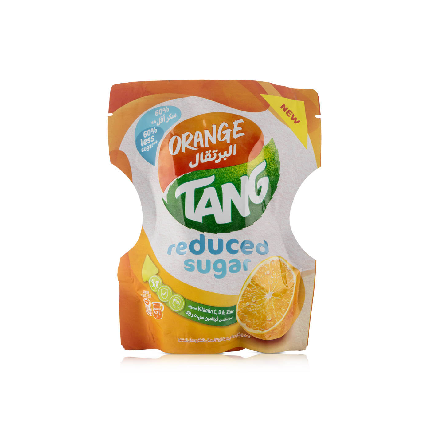Tang Reduced Sugar Orange Powder Drink 300g