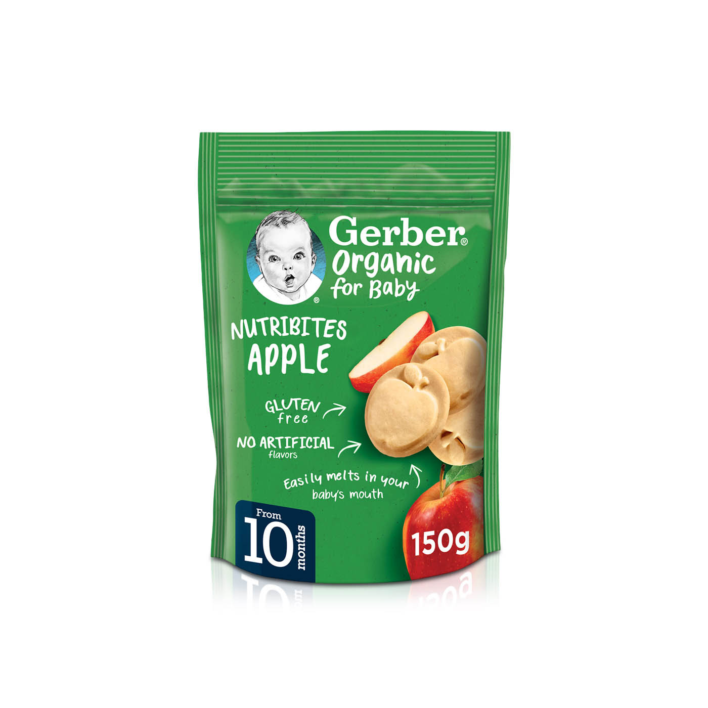 Gerber Nutribites Organic Apple 150g