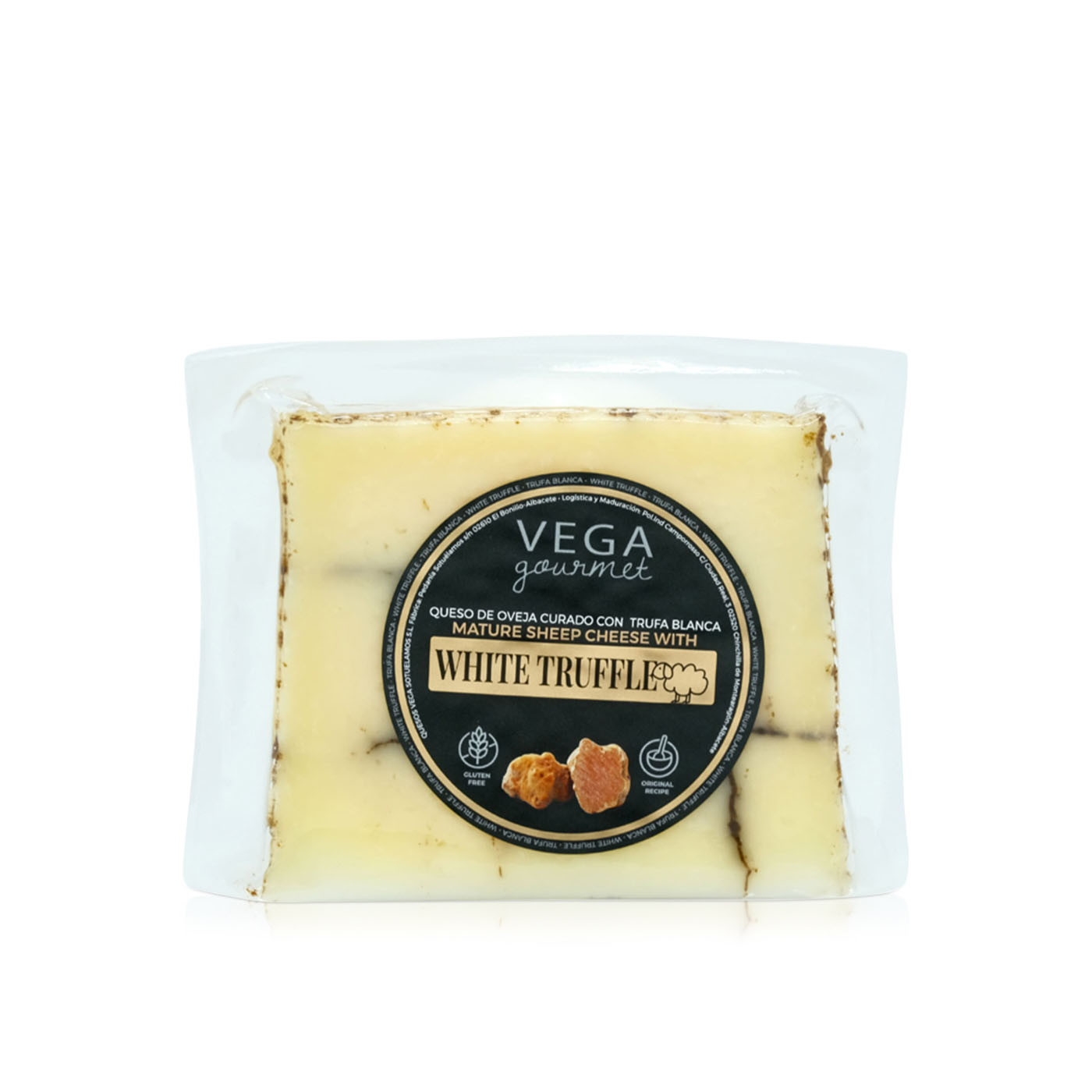 Vegamancha Manchego Cheese with White Truffle 150g