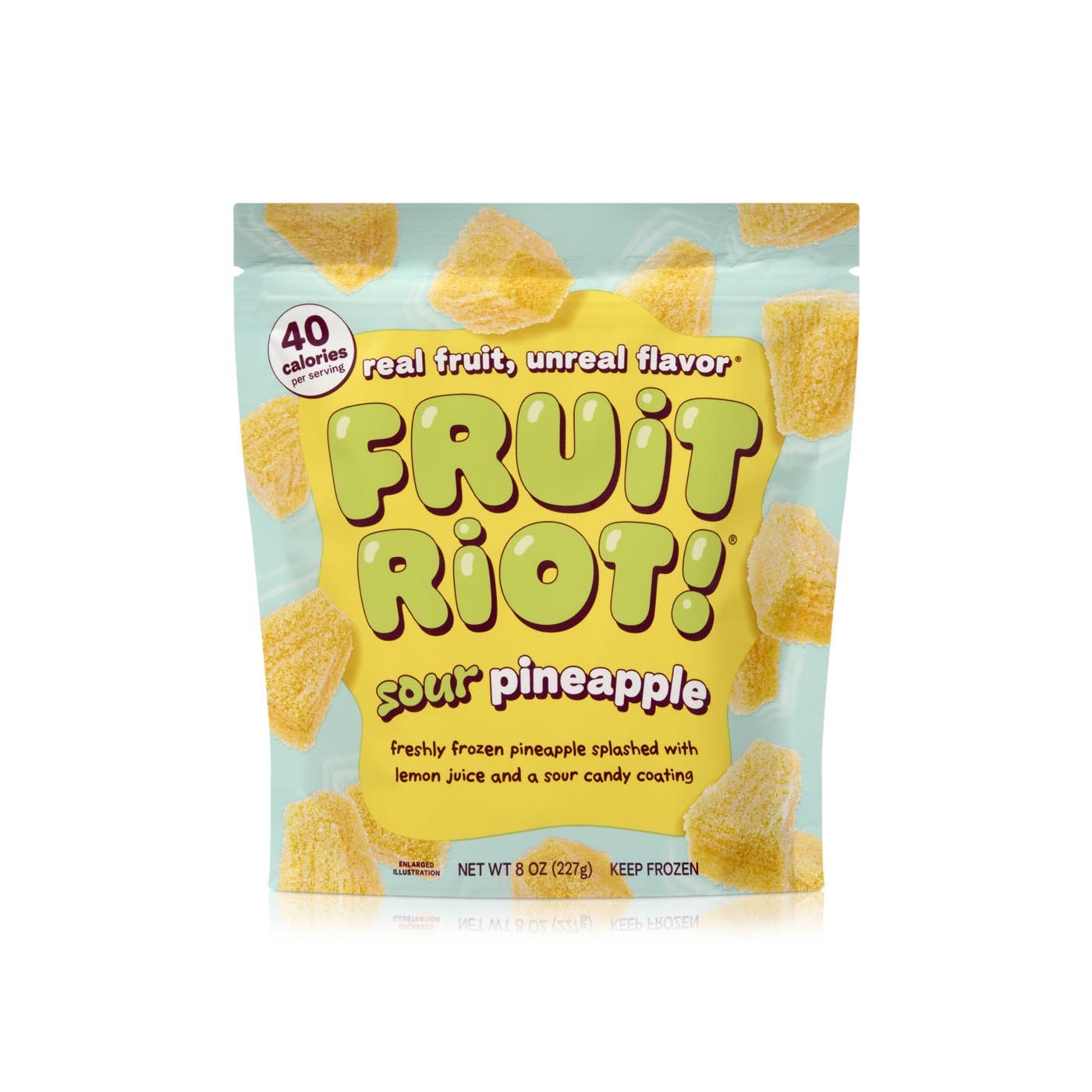 Fruit Riot Frozen Sour Pineapple Candy 227g