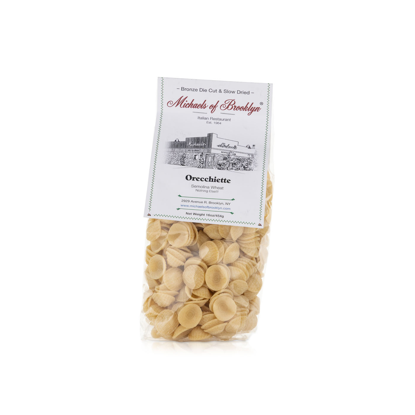 Michaels of Brooklyn Orecchiette Pasta 454g