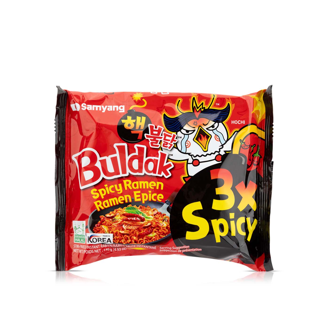 Samyang Buldak 3x Spicy Hot Chicken Ramen Instant Noodles 140g