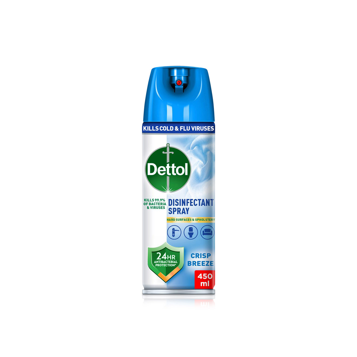 Dettol All Crisp Breeze Scent in One Disinfectant Spray 450ml