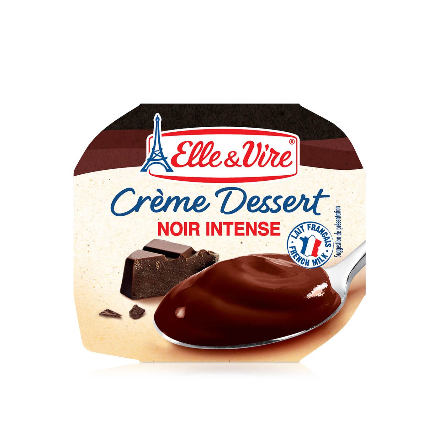 Elle & Vire Creme Dessert Dark Chocolate 400g