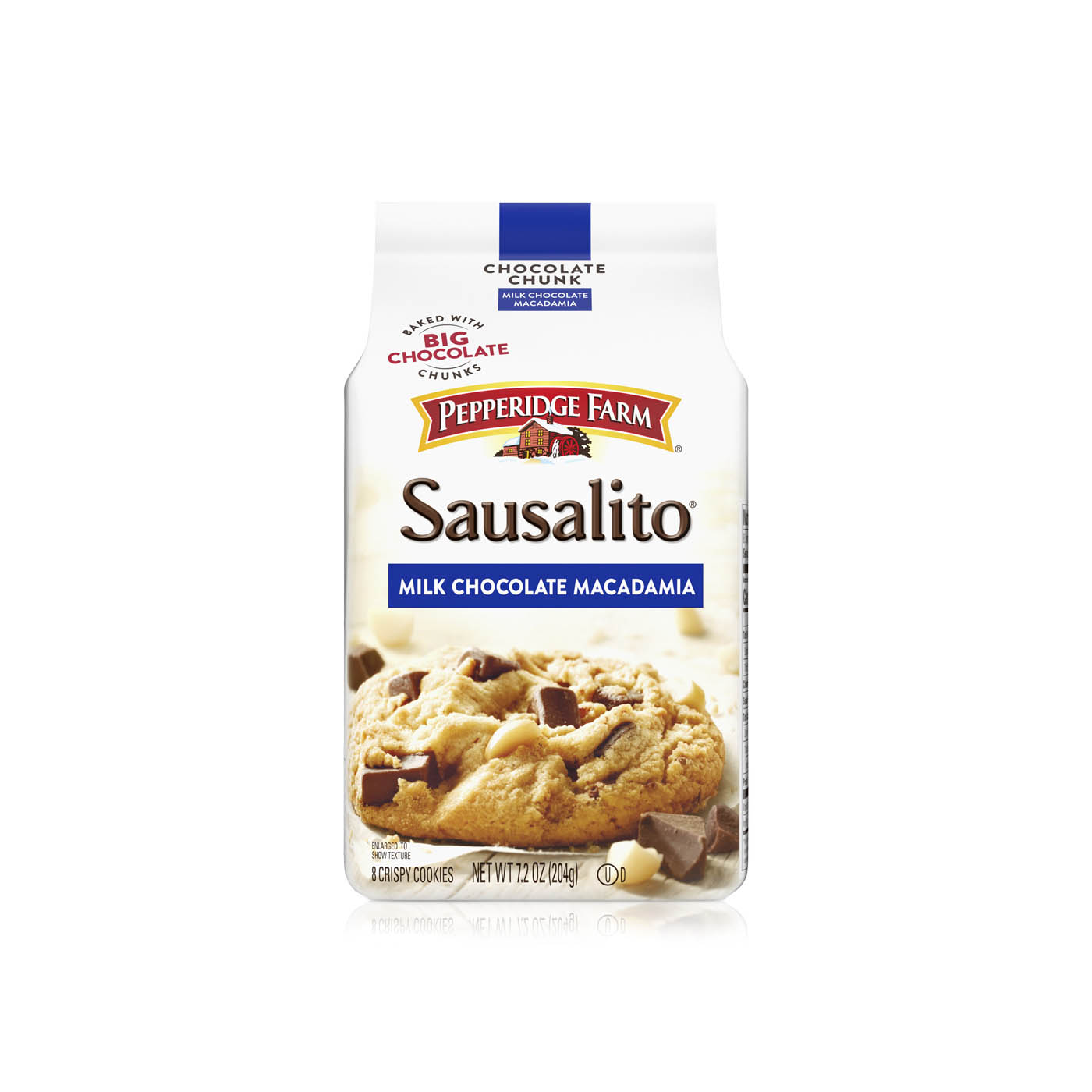 Pepperidge Farm Sausalito Milk Chocolate Macadamia Cookies 204g