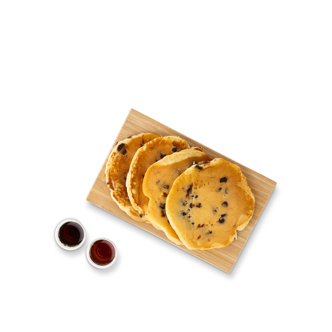 Chocolate Pancakes with Maple Syrup x 4