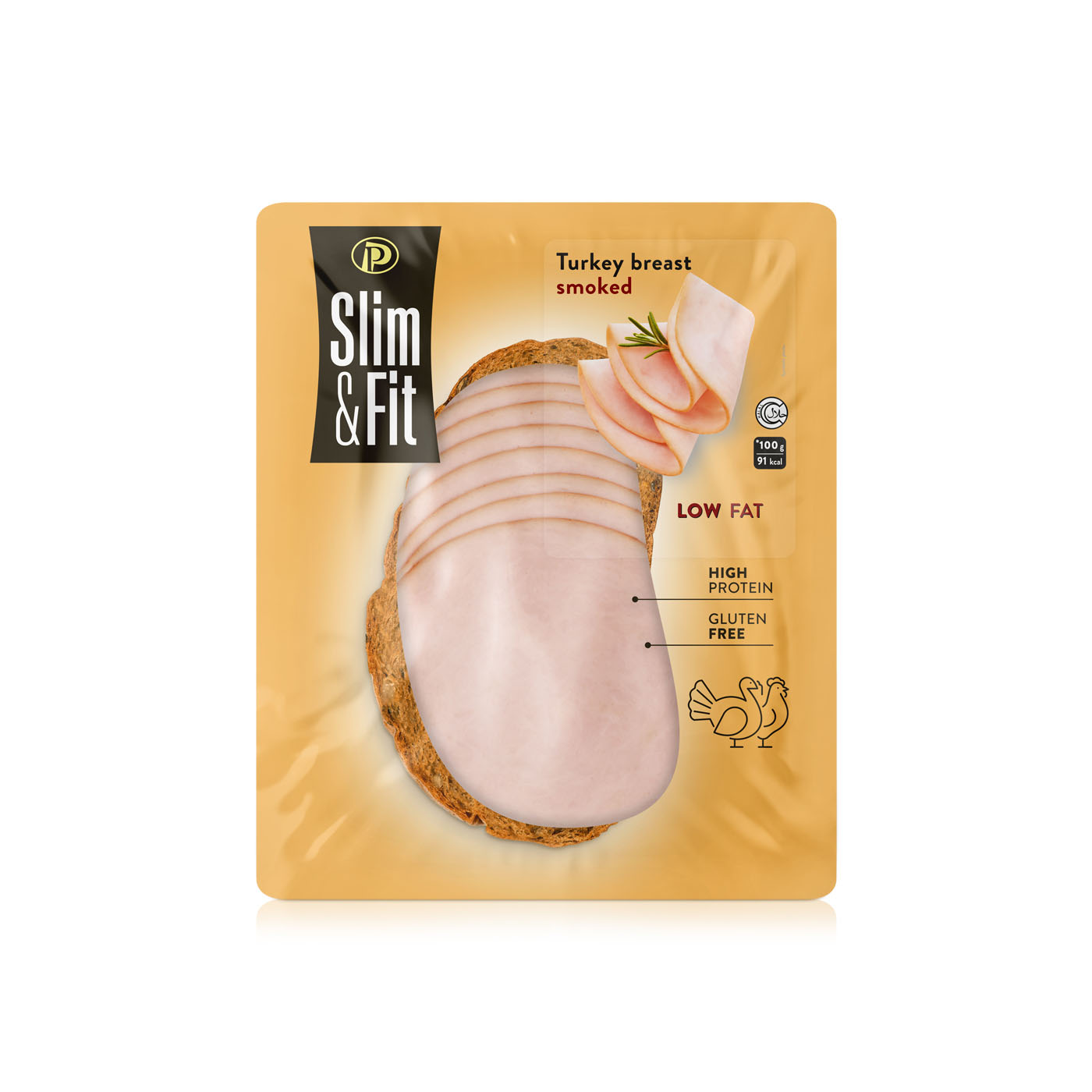 Perutnina Smoked Turkey Breast Slices 100g