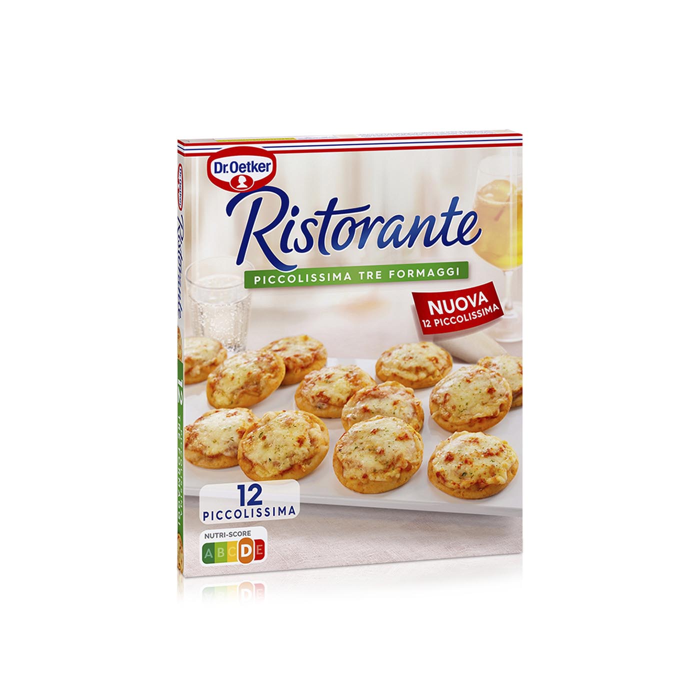 Dr.Oetker Piccolissima Tre Formaggi Mini Pizzas 288g