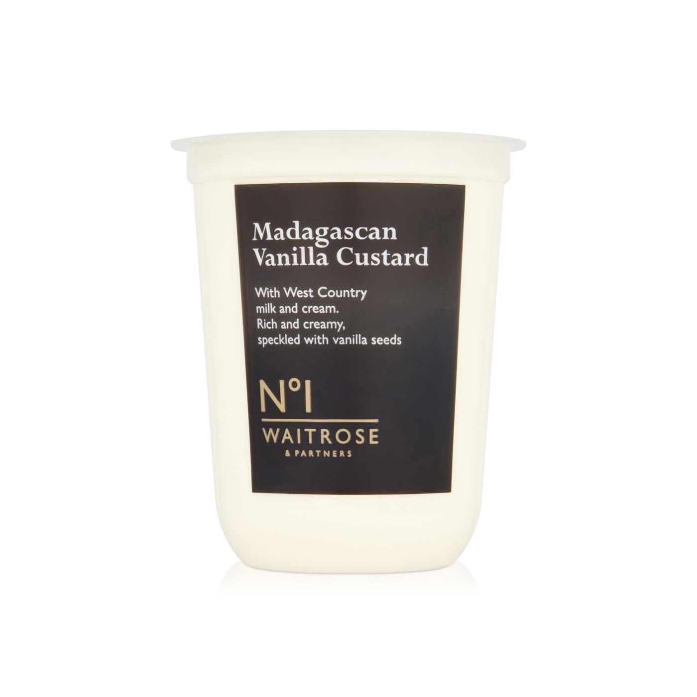 Waitrose Madagascan Vanilla Custard 500g