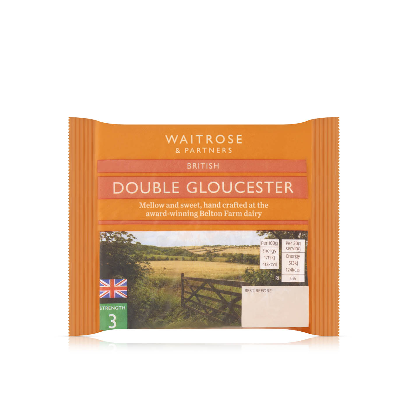 Waitrose Belton Double Gloucester 250g