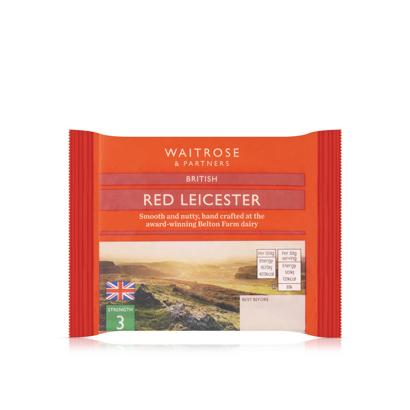Waitrose Belton Red Leicester 250g