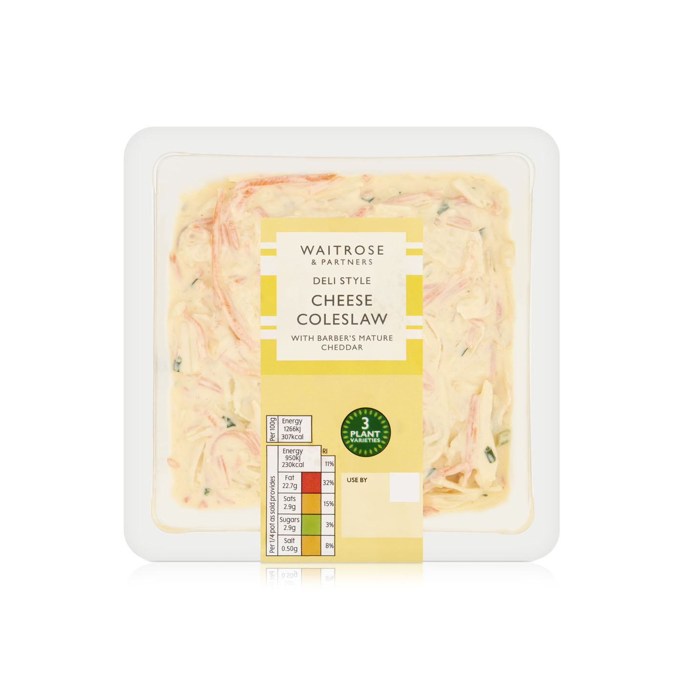 Waitrose Deli Style Cheese Coleslaw 300g