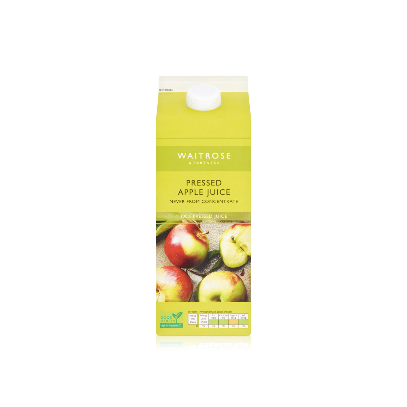 Waitrose Pressed Apple Juice 1750g