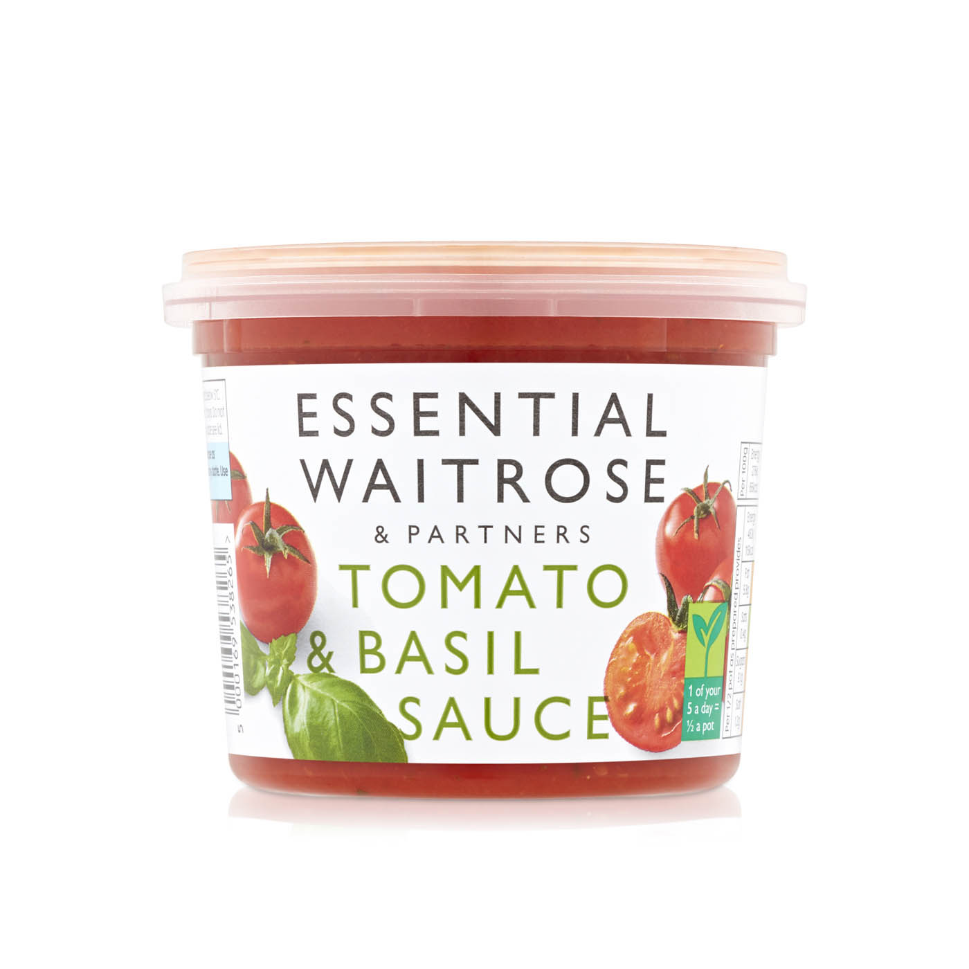 Waitrose Essential Tomato and Basil Sauce 350g