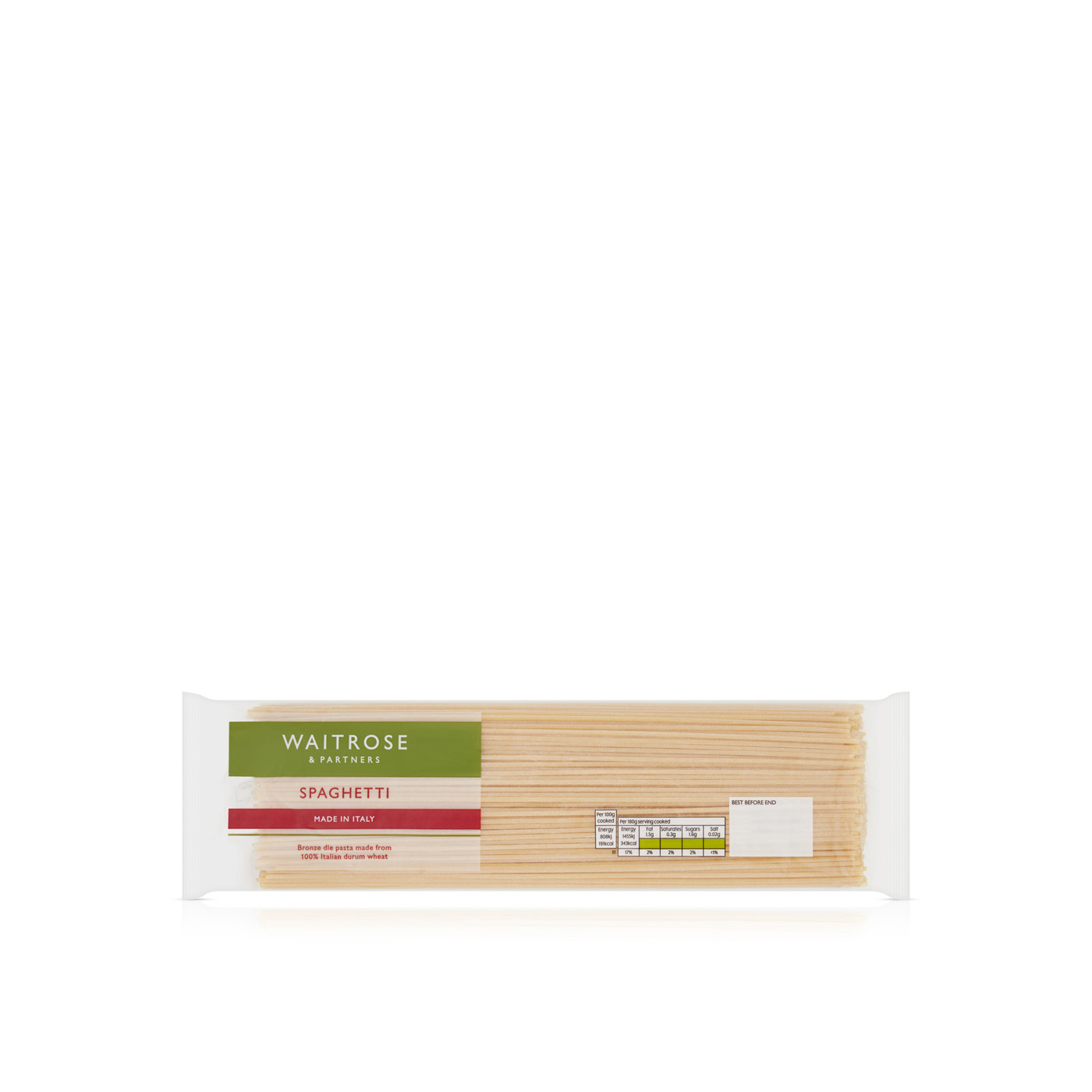 Waitrose Spaghetti Pasta 500g