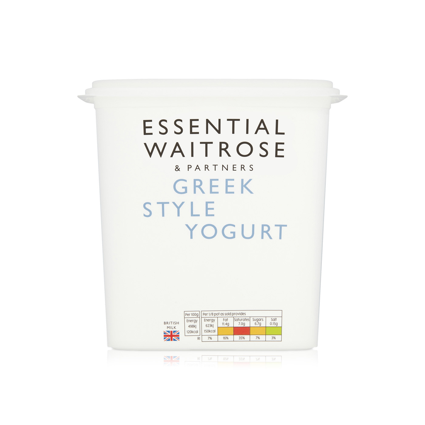 Waitrose Essential Greek Style Yogurt 1kg