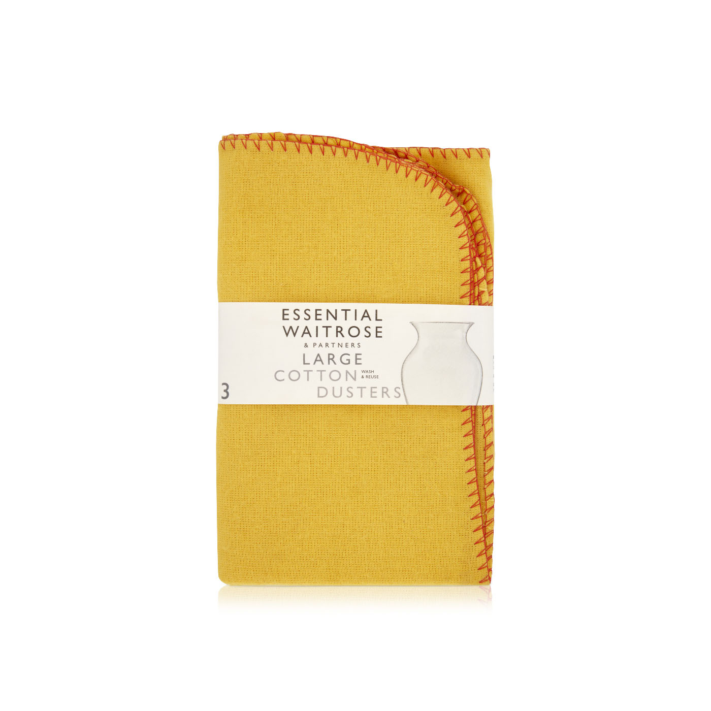 Waitrose Essential Large Cotton Dusters