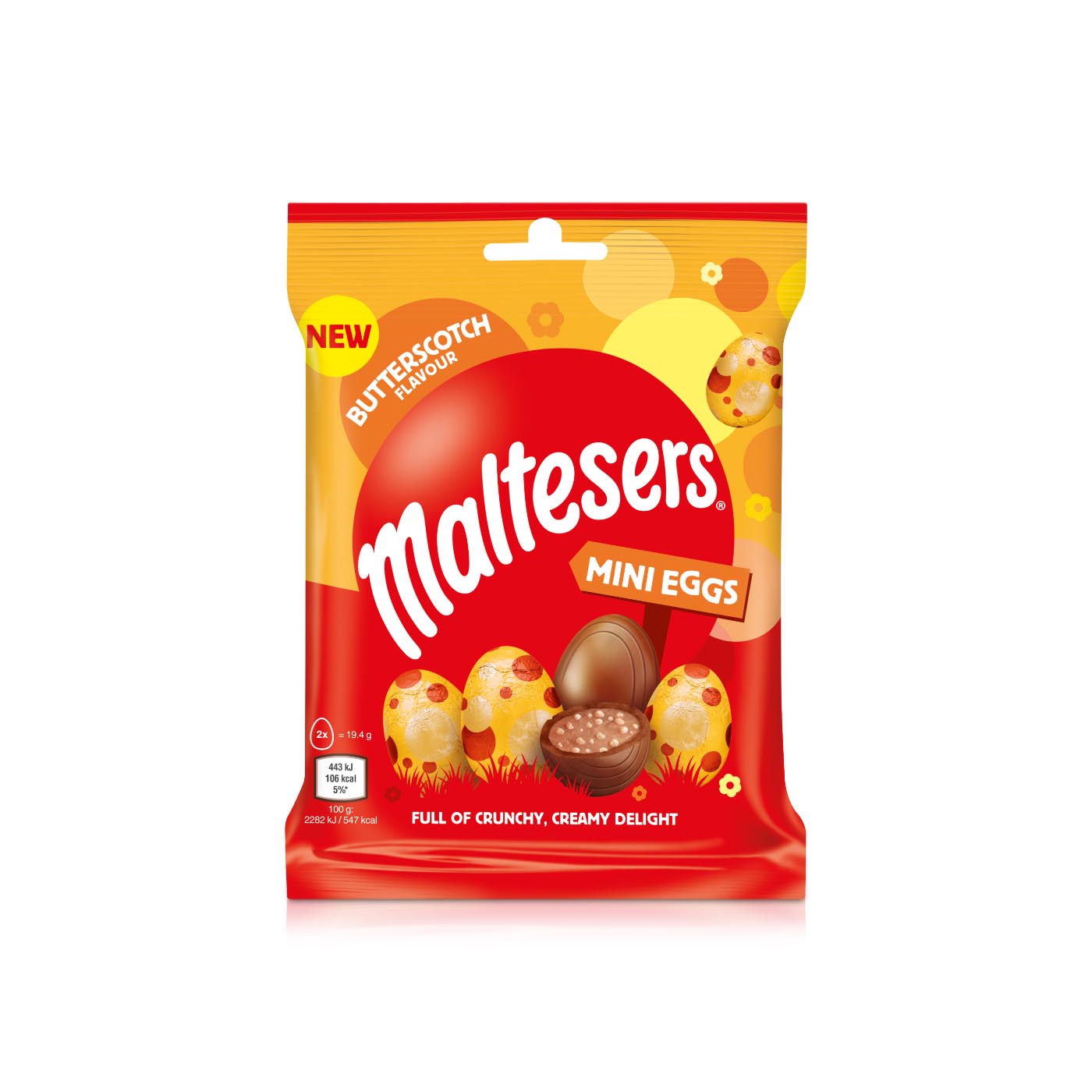 Maltesers Mini Eggs Butterscotch Flavor 77g