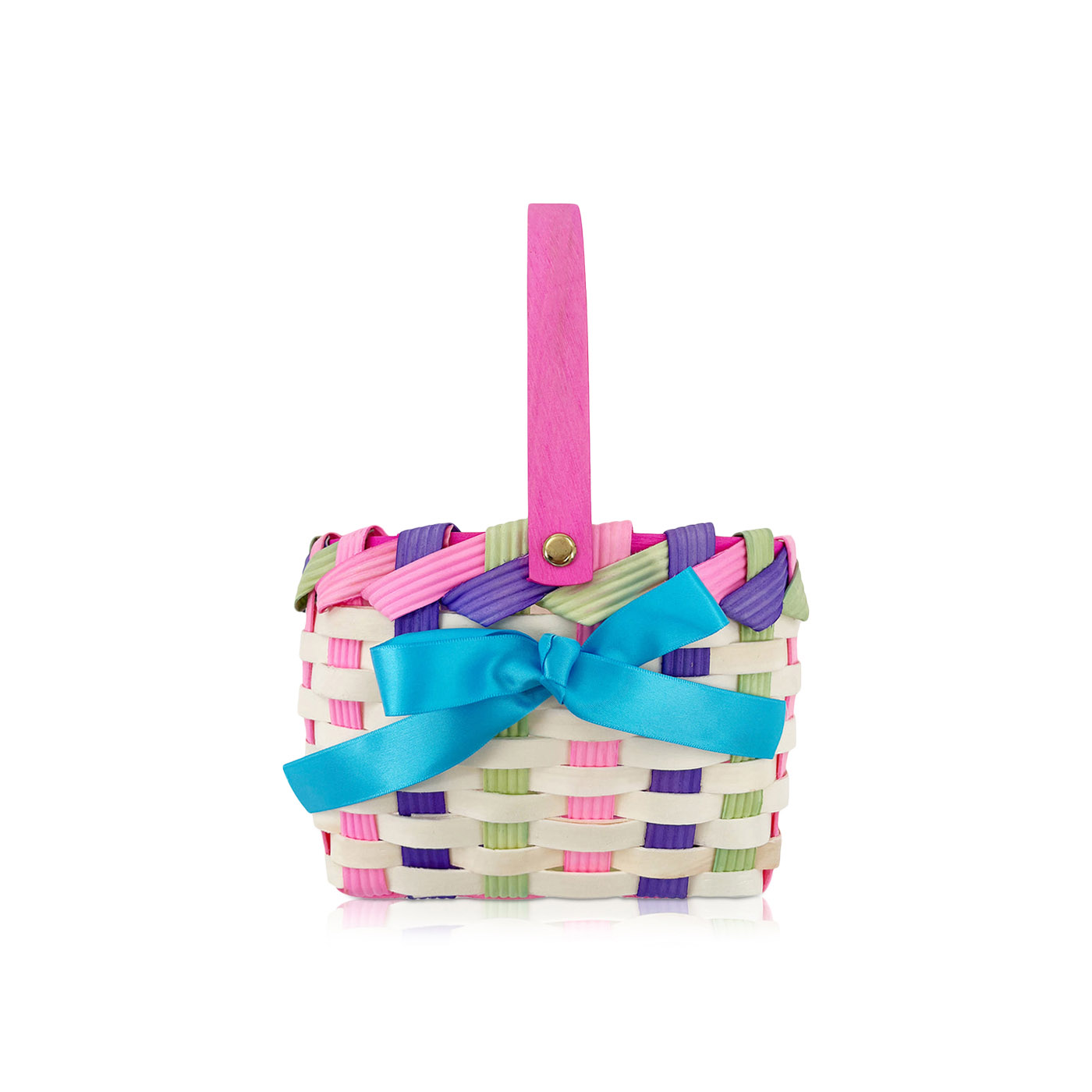 Party Magic Easter Basket Blue Ribbon