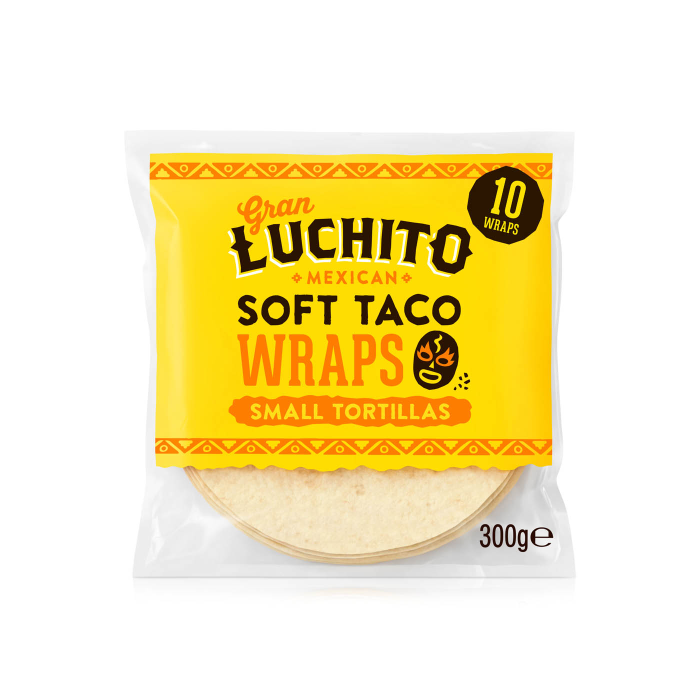 Gran Luchito Soft Wheat Street Tacos x 10 300g