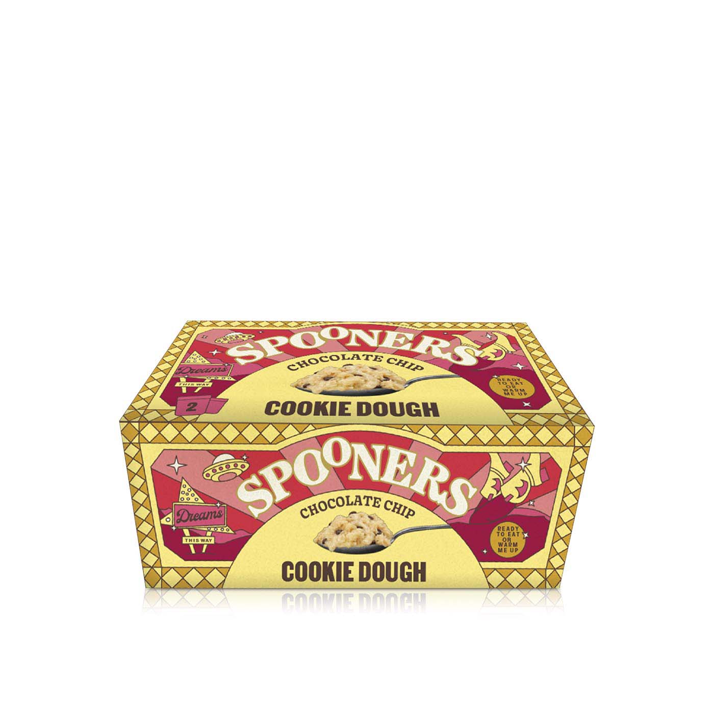 Spooners Ready to Eat Chocolate Chip Cookie Dough 150G
