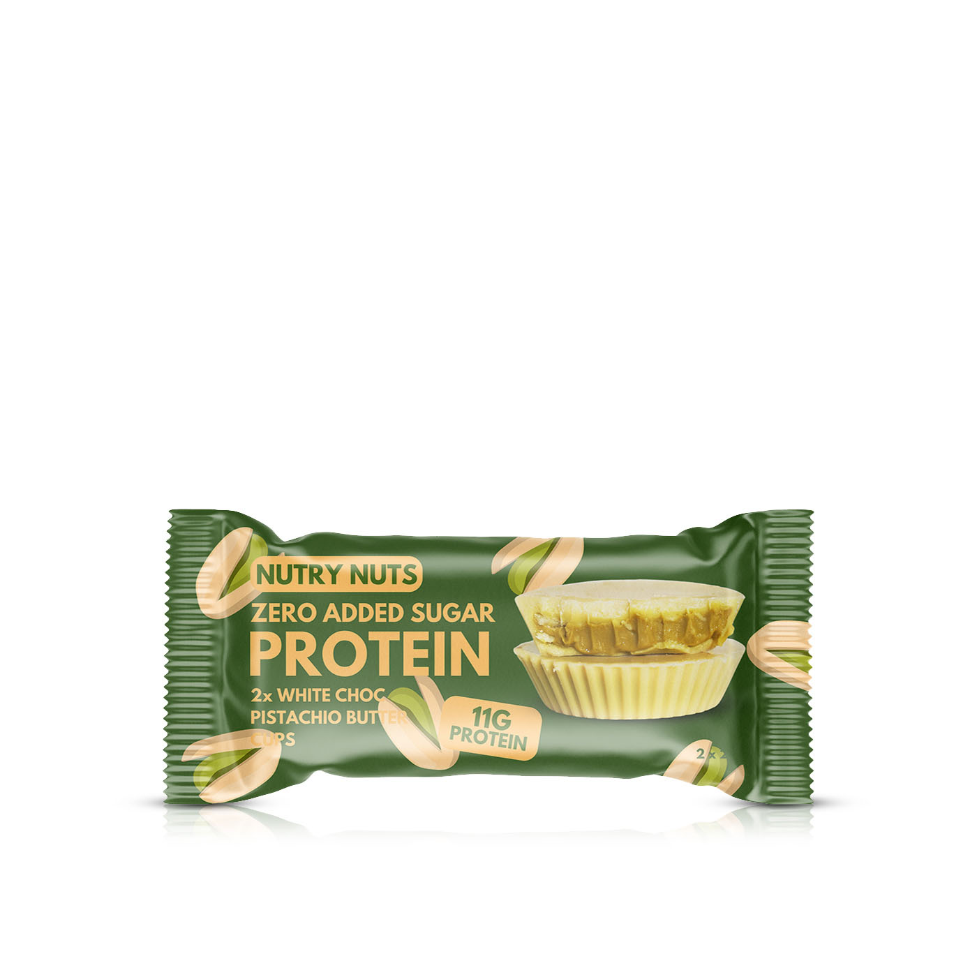 Nutry Nuts White Chocolate Pistachio Butter Cups 42g