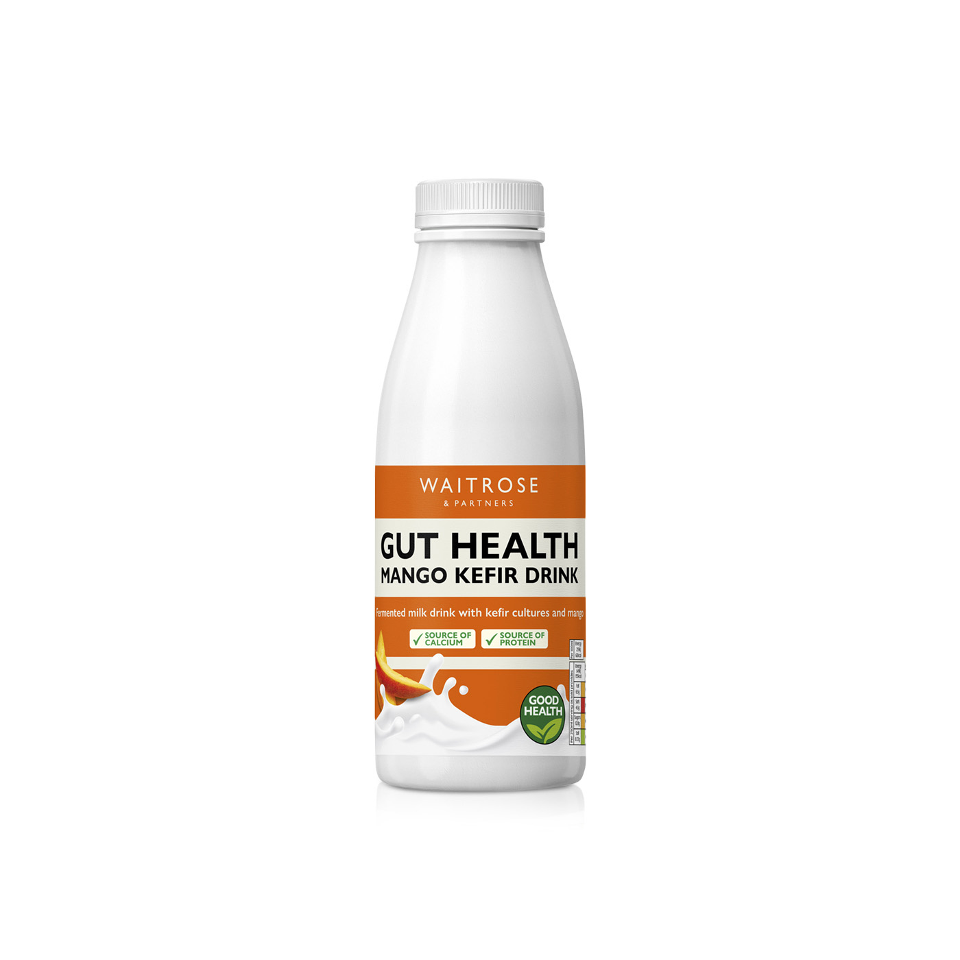 Waitrose Gut Health Mango Kefir Drink 500ml