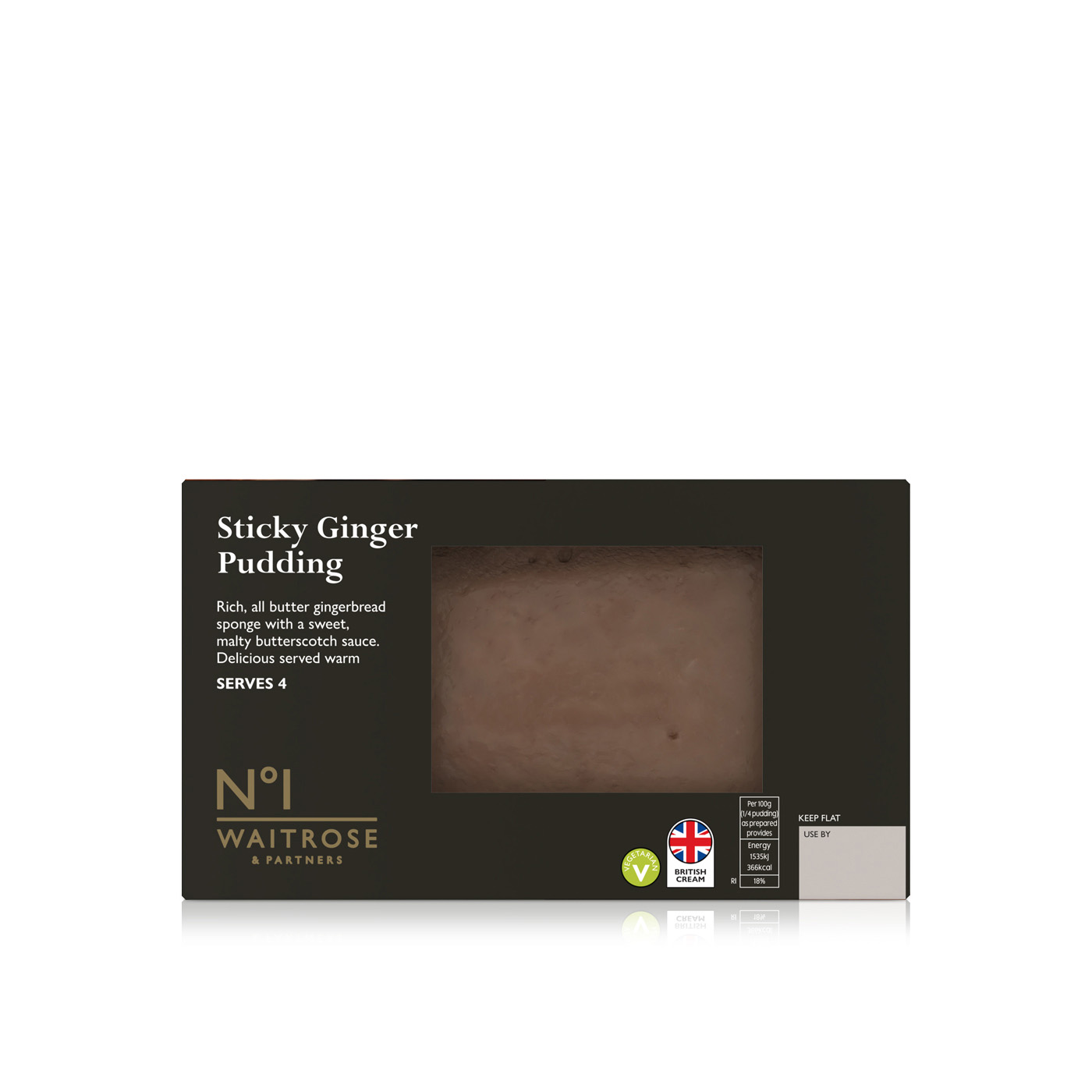 Waitrose No1 Sticky Gingerbread Pudding 400g