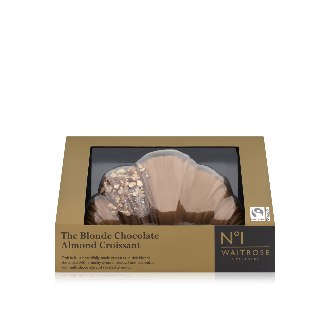 Waitrose No1 The Blonde Chocolate Almond Croissant 275g