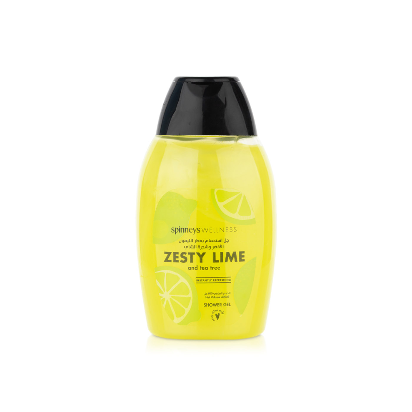 Spinneyswellness Zesty Lime & Tea Tree Shower Gel 400ml