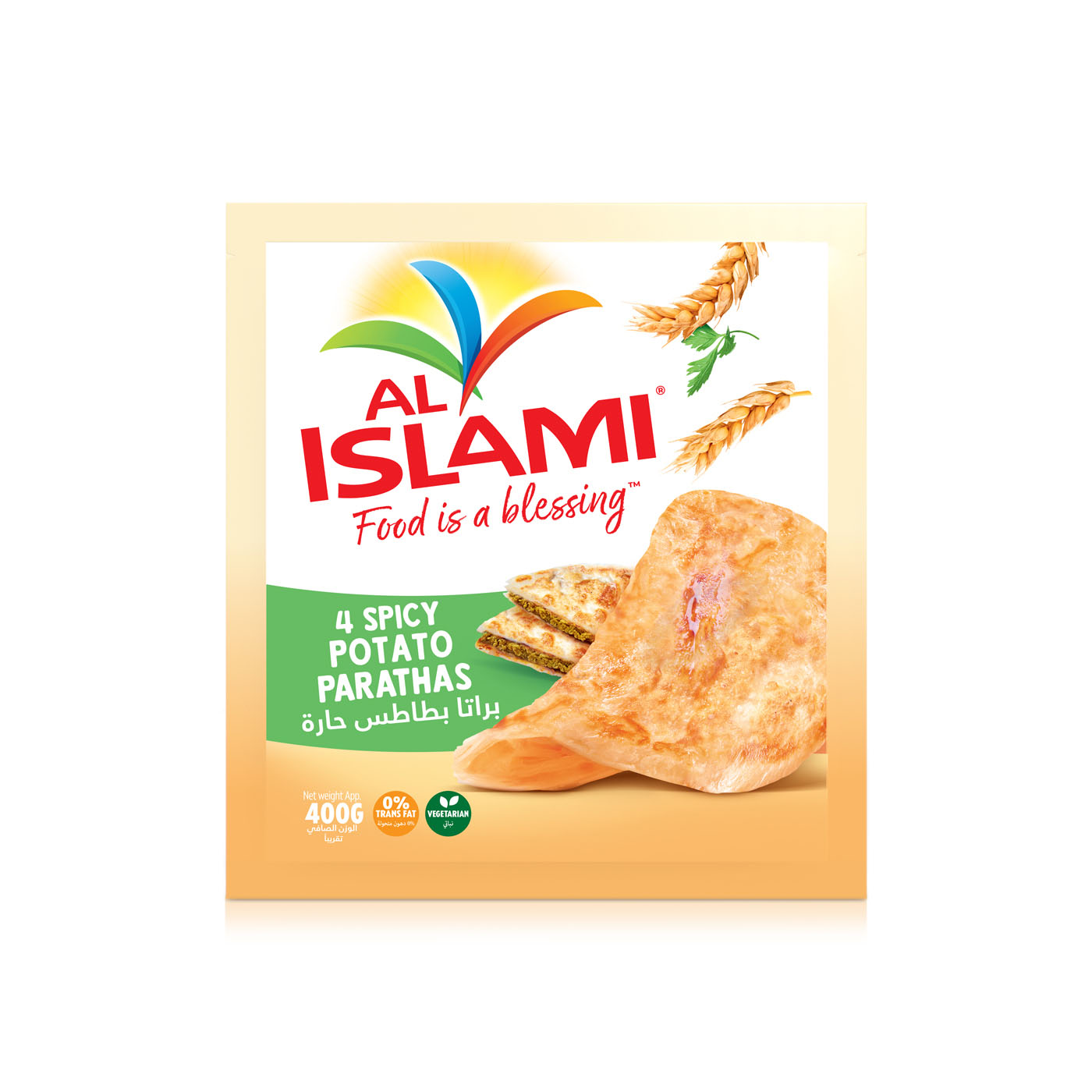 Al Islami Spicy Potato Paratha 400g