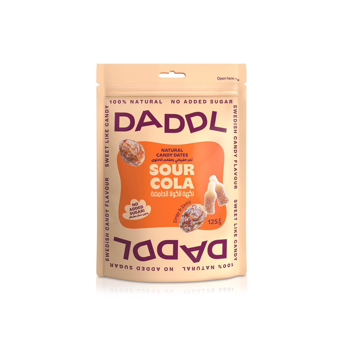 Daddl Candy Dates Sour Cola 125g