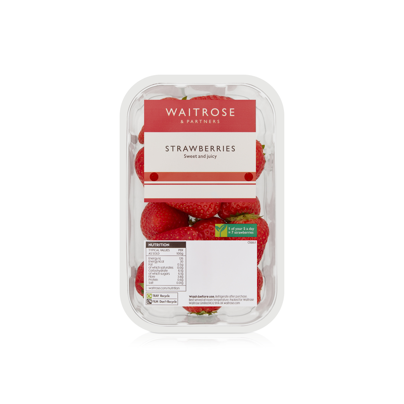 Waitrose Strawberries 230g