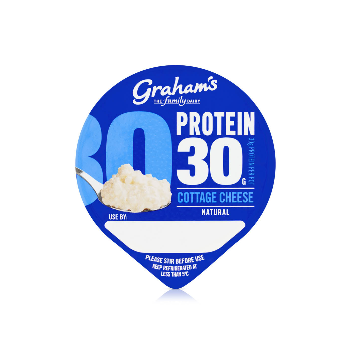 Graham's Natural Cottage Cheese with 30g Protein 200g